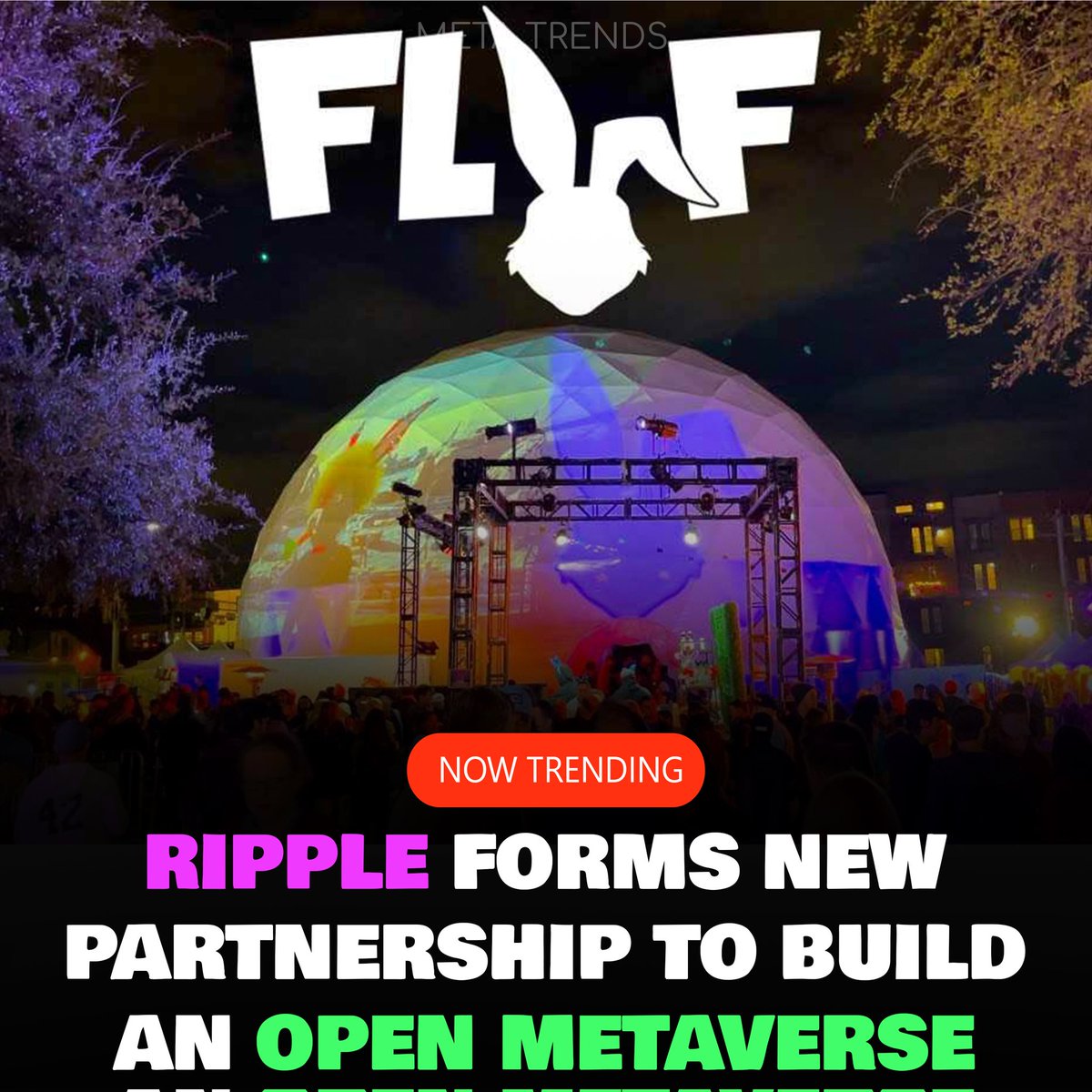 Ripple, a well-known creator of corporate crypto and blockchain solutions, has announced the introduction of the Root Network, a decentralized blockchain network, in collaboration with FLUF World, a global creative community and NFT collectibles ecosystem.

#Ripple #Crypto