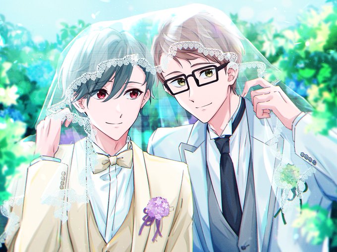 「bowtie wedding」 illustration images(Latest)