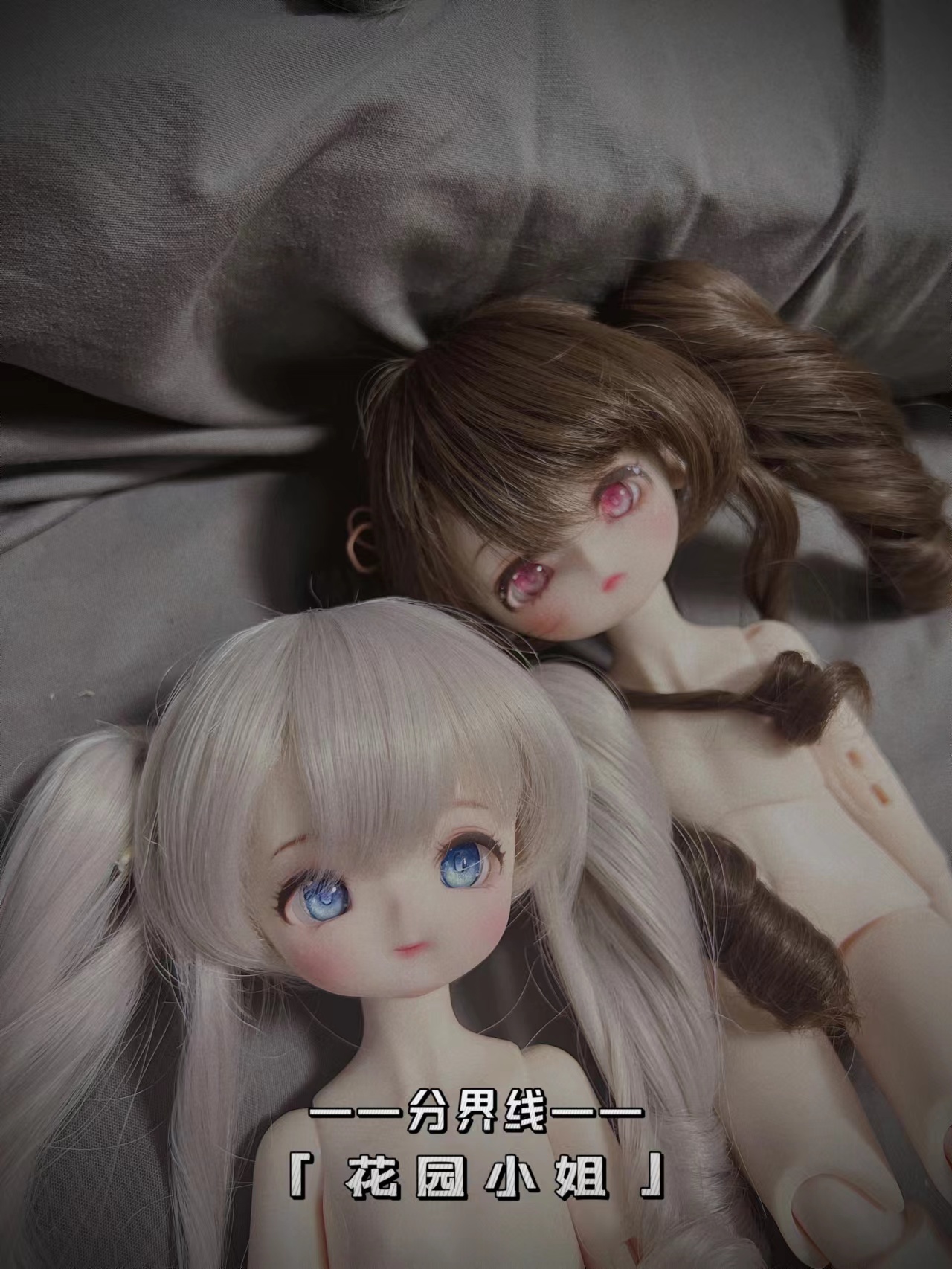 おまけ付き 分界线 BJD 1/6 花園少女5号 ブラインドドール 分界線 BJD