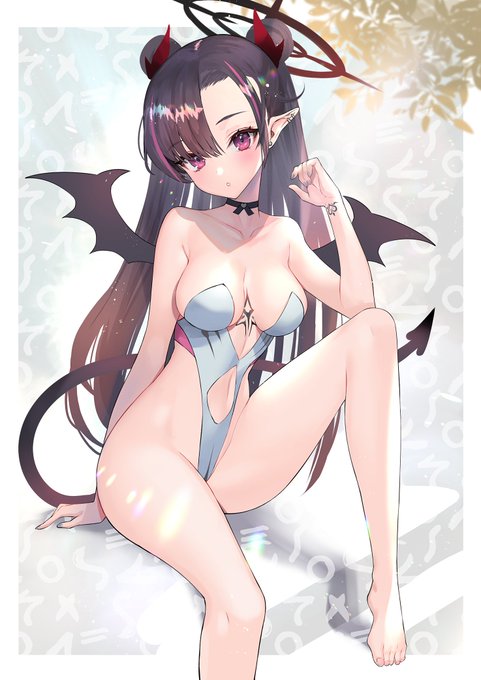 今日も暑かったので!布少ない差分です🦇💦
ハイレグ大好き🫠 