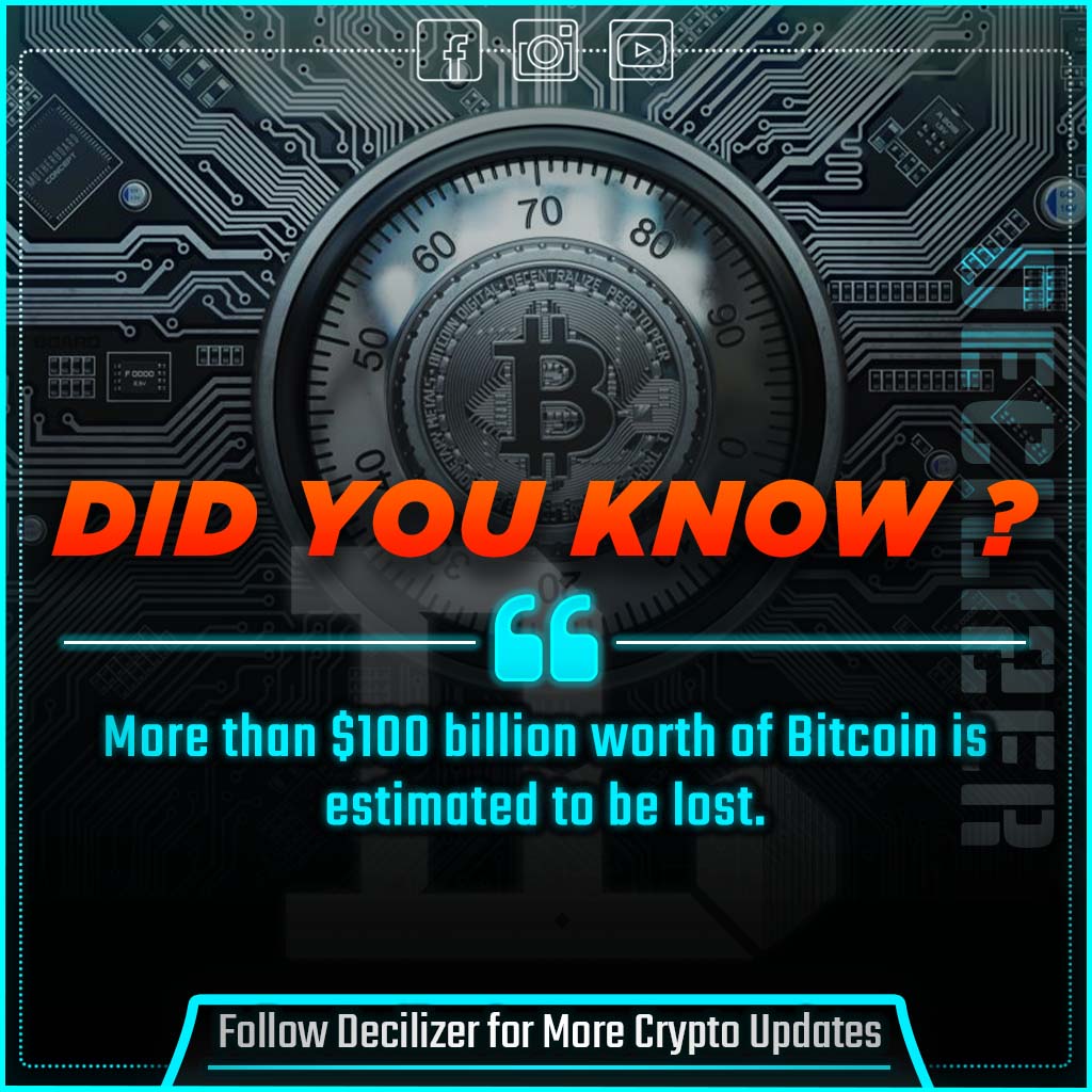 decilizer's tweet photo. Your crypto, your responsibility
#Bitcoin #bitcoins #BitcoinCash #bitcoinlost #BTC #cryptofact https://t.co/cm276jPaj7