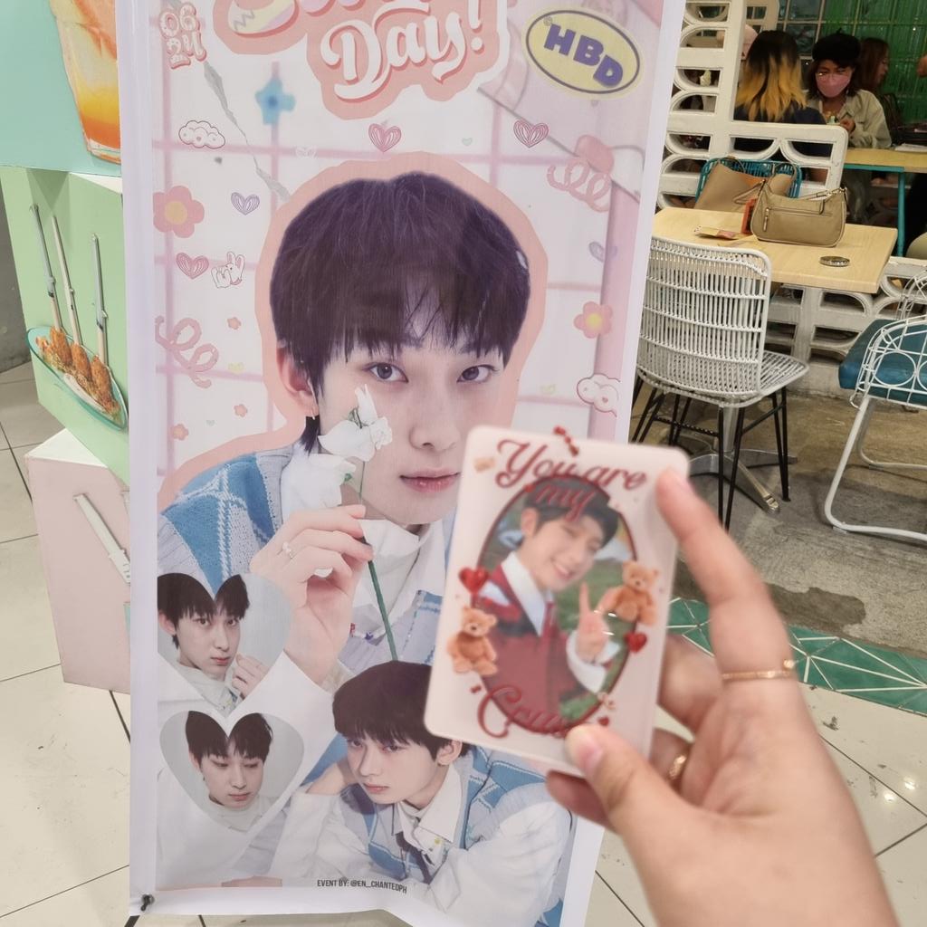 chikincartz's tweet photo. thank you @EN_chantedPH for making my first cupsleeve event very memorable 🤩 to more events in the future 🤸‍♀️

#MINTCLUBDAY_Sunoo https://t.co/rsHU671sbK