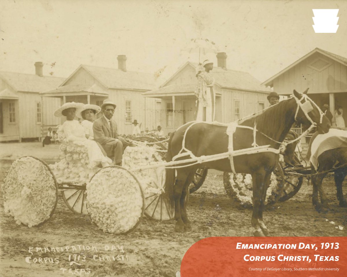 #OnThisDay in 1865, General Gordon Granger arrived in Galveston, TX to read Order No. 3, which affirmed the end of slavery in the states of the former Confederacy. This momentous occasion has been celebrated as #Juneteenth — a combination of “June” &amp; “19th” — for over 150 years.