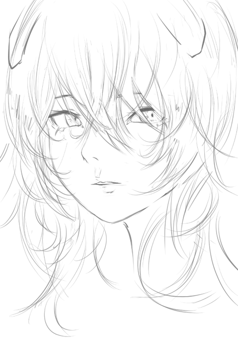 たまにはリアル調な絵も良きかも 