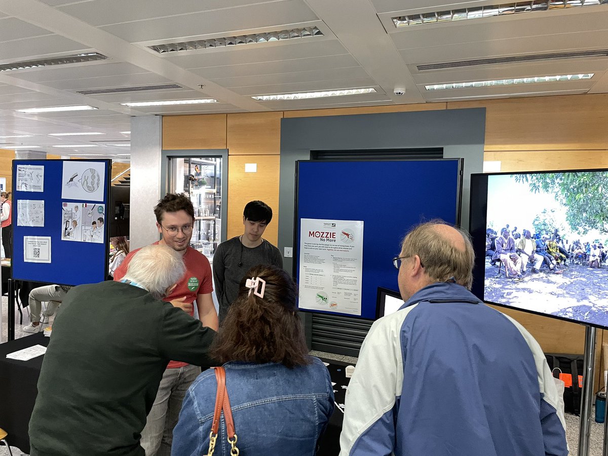 TargetMalaria's tweet photo. Join us on Day 2 of @ExRdFestival 🎉

Play our Target Malaria card game 🦟 &amp; learn about our work through a comic &amp; colouring book 📖✏️

Find us in the Sir Alexander Fleming building in the Medical Marvels section📍

#ExRdFest #endmalaria #malariaresearch #genedrive https://t.co/Q8zGCnzIJq