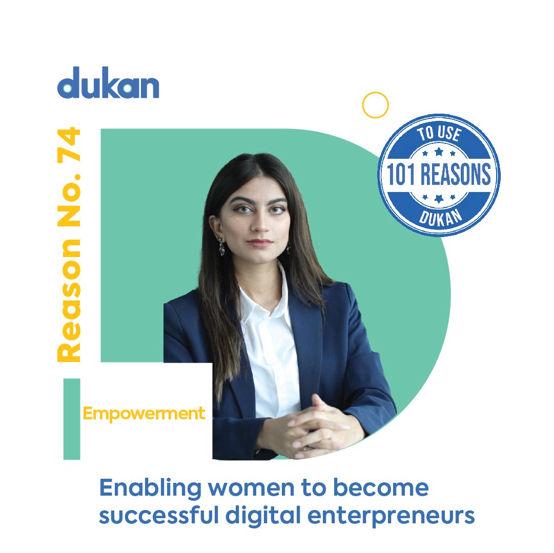Dukanstores's tweet photo. If you are a woman and you want to run a successful online business, Dukan is the platform that lets you do it with ultimate ease.
Download the app now! Playstore: https://t.co/ObDQLqe0px App store: https://t.co/9uCyhRT31c
#dukanapp #101reasons #empowerment #enablingwomen https://t.co/AMQElO53MP