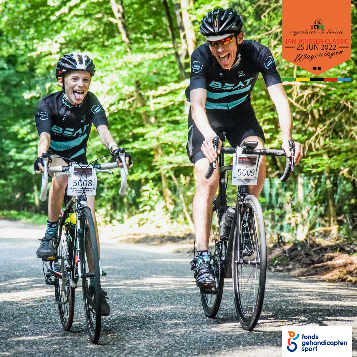 Nog zes nachten slapen en dan gaan de Jan Janssen Classic en Hel van Ede-Wageningen weer van start.
Al ingeschreven? bit.ly/JJC2022