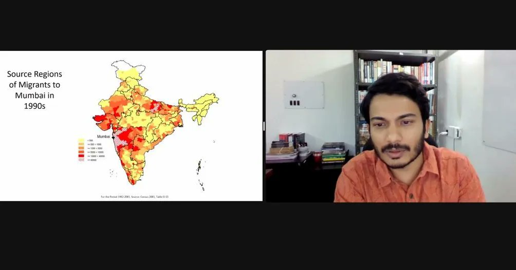 KhakiLab's tweet photo. Yesterday we witnessed an outstanding talk by @ChinmayTumbe as he highlighted various instances of migration that took place over the years in Mumbai.
#Maps #IndianMaps #Bombay #Mumbai #OldMumbai #Reclamation #Geography #Environment #DiscoverMumbai #FreeTalk #OnlineTalk https://t.co/8OtRjxdHD9