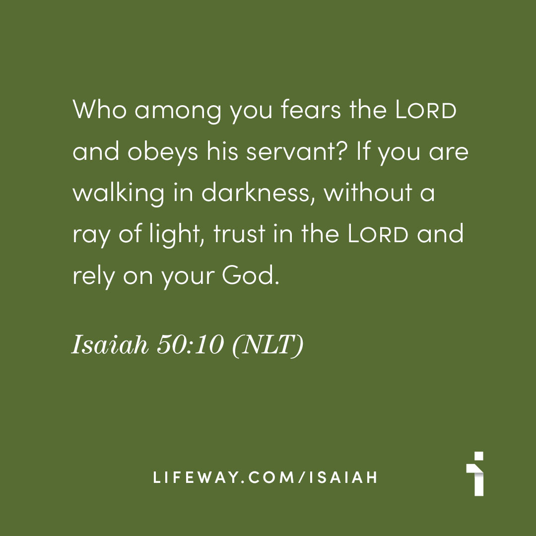 MelSpoelstra's tweet photo. When darkness feels like the present reality, Isaiah reminds us that it isn't our fundamental reality. Even when it seems there isn't a ray of light - we can trust in the Lord and rely on our God. #Isaiahstudy https://t.co/snl4q88f7N