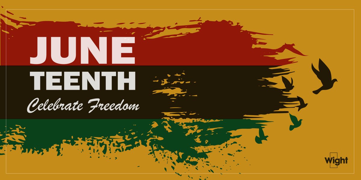 It's Freedom Day!
Here's to the continued advancement toward a fair &amp; equitable society.