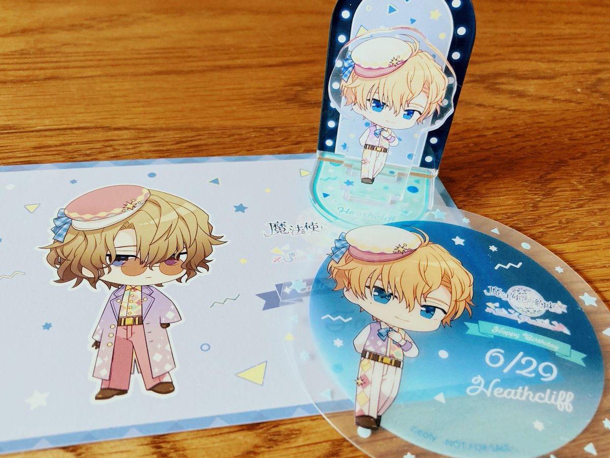 ほやすいぱらこらぼ行ってきました!アクスタ自引き出来て震えてました…🙏🙏 