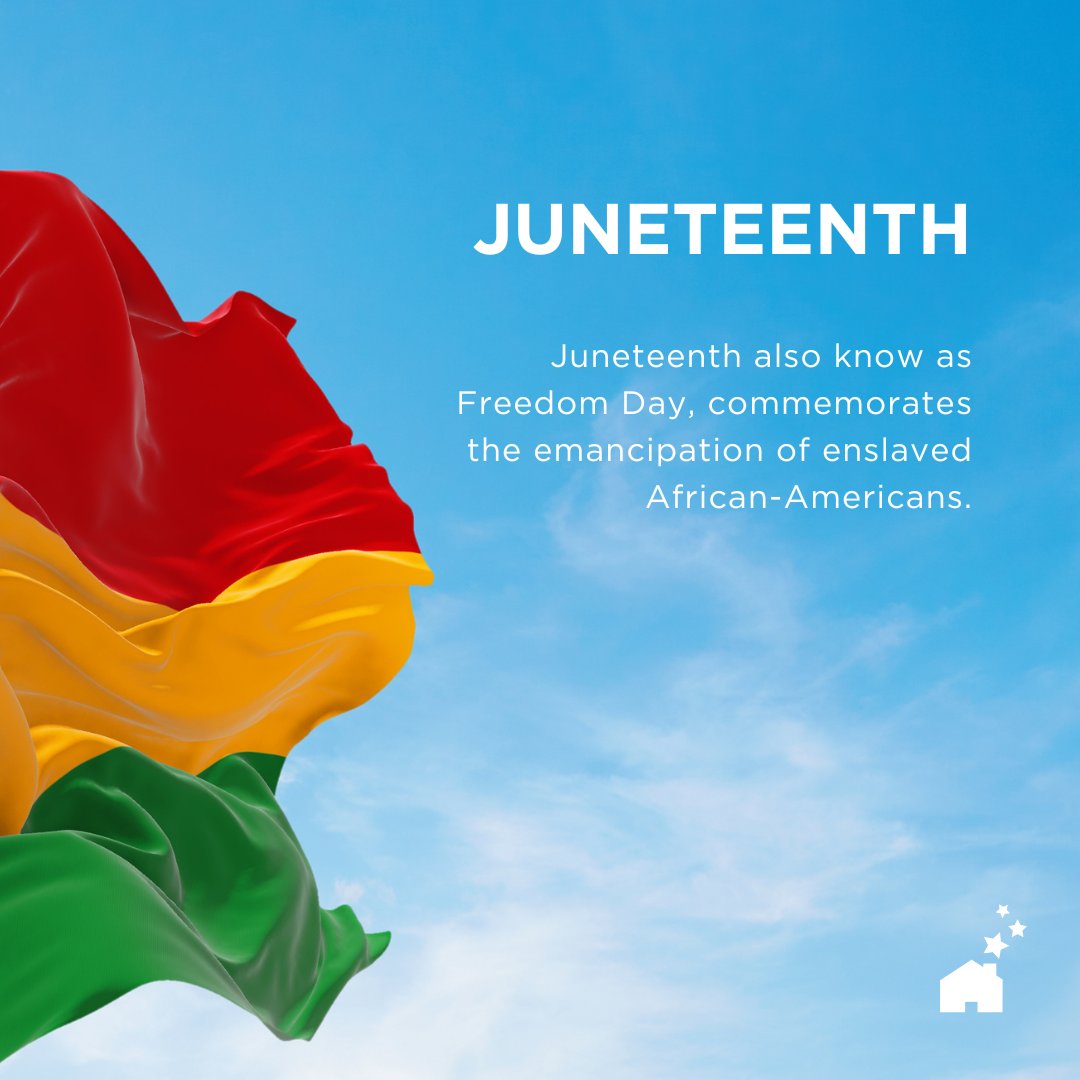 Today we celebrate Juneteenth as the anniversary of the end of slavery in the U.S. We honor the black community and the courage and strength of each member throughout history and in the present. 
#Juneteenth #dabsjstrongertogether