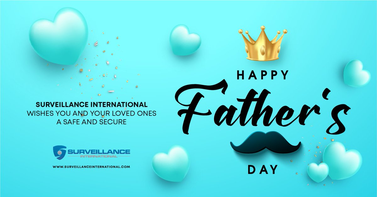 Surveillance International wishes you and your loved ones a safe and secure Father's Day!
#father #dad #papa #happyfathersday2022 #daddy #fathersday #fathersday2022 #daddysday #family #fatherandson #fatherson #fatherdaughter  #fathers #fatherday #besterpapa #TLTfathersday