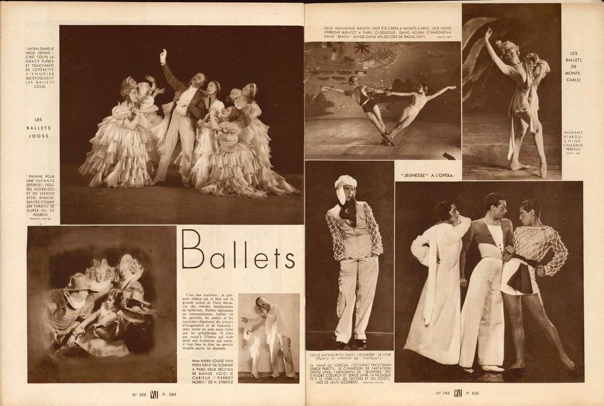 musee_Niepce's tweet photo. Pour ce dernier jour de Museumweek2022, dansons !💃🕺
#danse #danseurs #instadanse #danseAuMusée #renaissanse #lestroisgraces #ballets #opéra #dansechallenge
Photos :
1) Magazine Vu n°41, 26 décembre 1928
2) Magazine Vu n°268, 3 mai 1933
© collections musée Nicéphore Niépce https://t.co/Kw7FYpAcGB