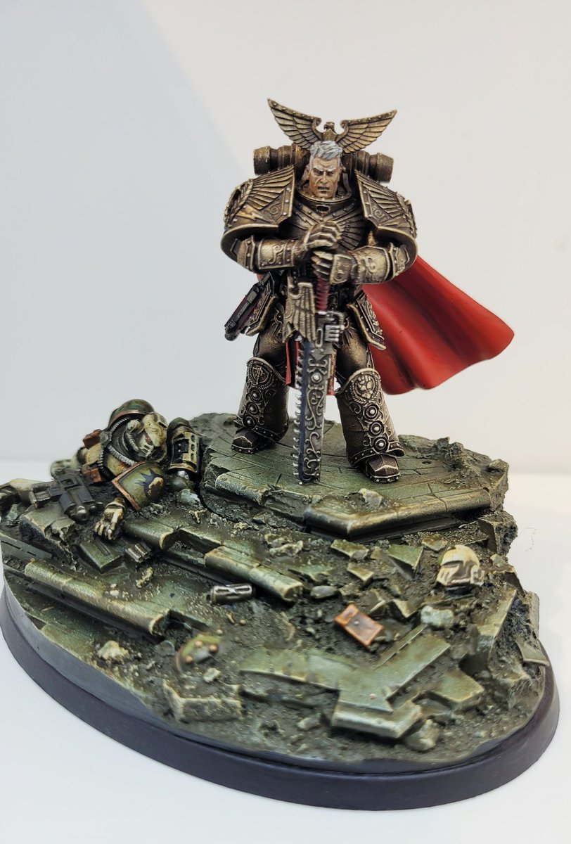 SimonWi56585058's tweet photo. Couple of hours free time on fathers day means I can finish the big man
#warhammercommunity #imperialfists #horusheresy #horusheresy30k https://t.co/fJSYhO5Uxx