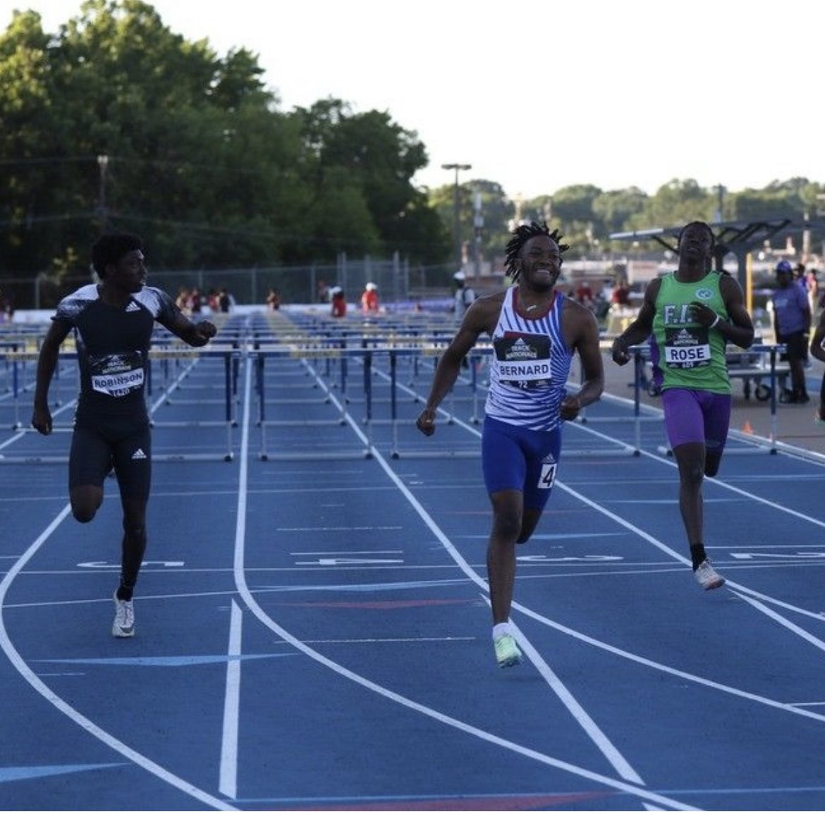 Kylan Bernard ran the #2 time in TN history (13.69) at #adidasNationals and can now call himself a National Champion. @BartlettSchools @high_bartlett @johnvarlas