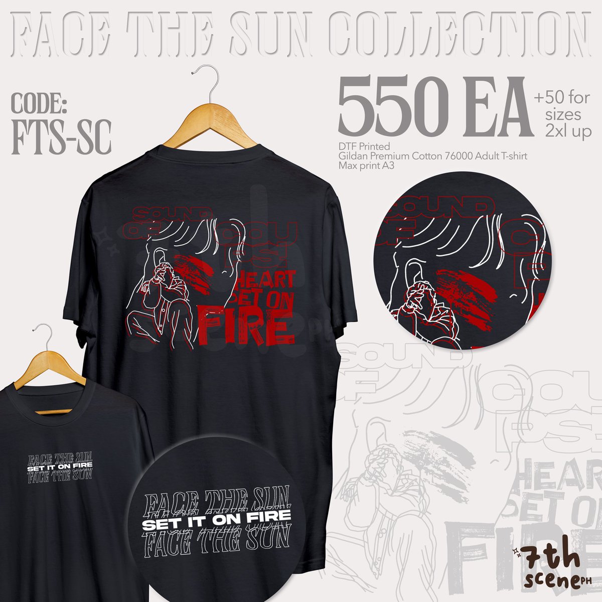 7thsceneph's tweet photo. 지금 feelin so HOT? 🔥💥

get this #FaceTheSun SCOUPS inspired shirt now thru 👉 https://t.co/gGjbBgXLTa

deadline of orders is on July 2 🤎

#7thSPHCollections

wts lfb ph seventeen svt fts face the sun fanmade merch tshirt https://t.co/x3ZjbK8SMA