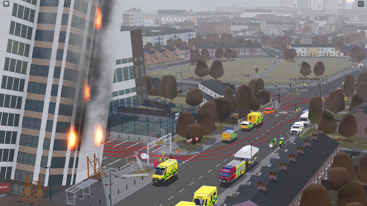 London Fire Brigade ROBLOX tweet media