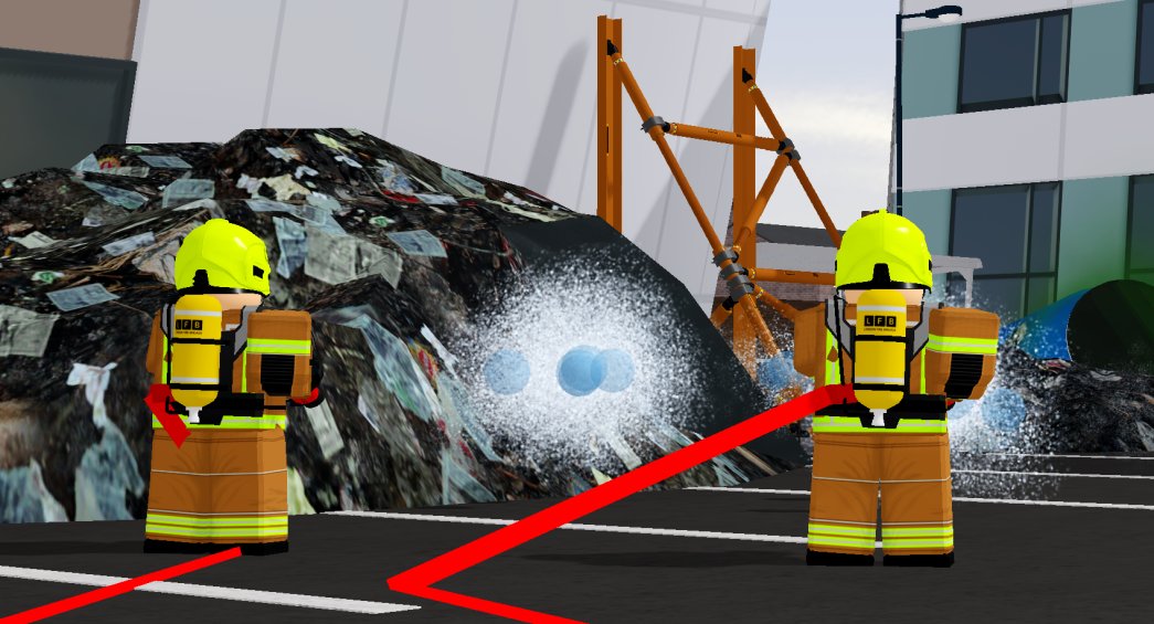 London Fire Brigade ROBLOX tweet media
