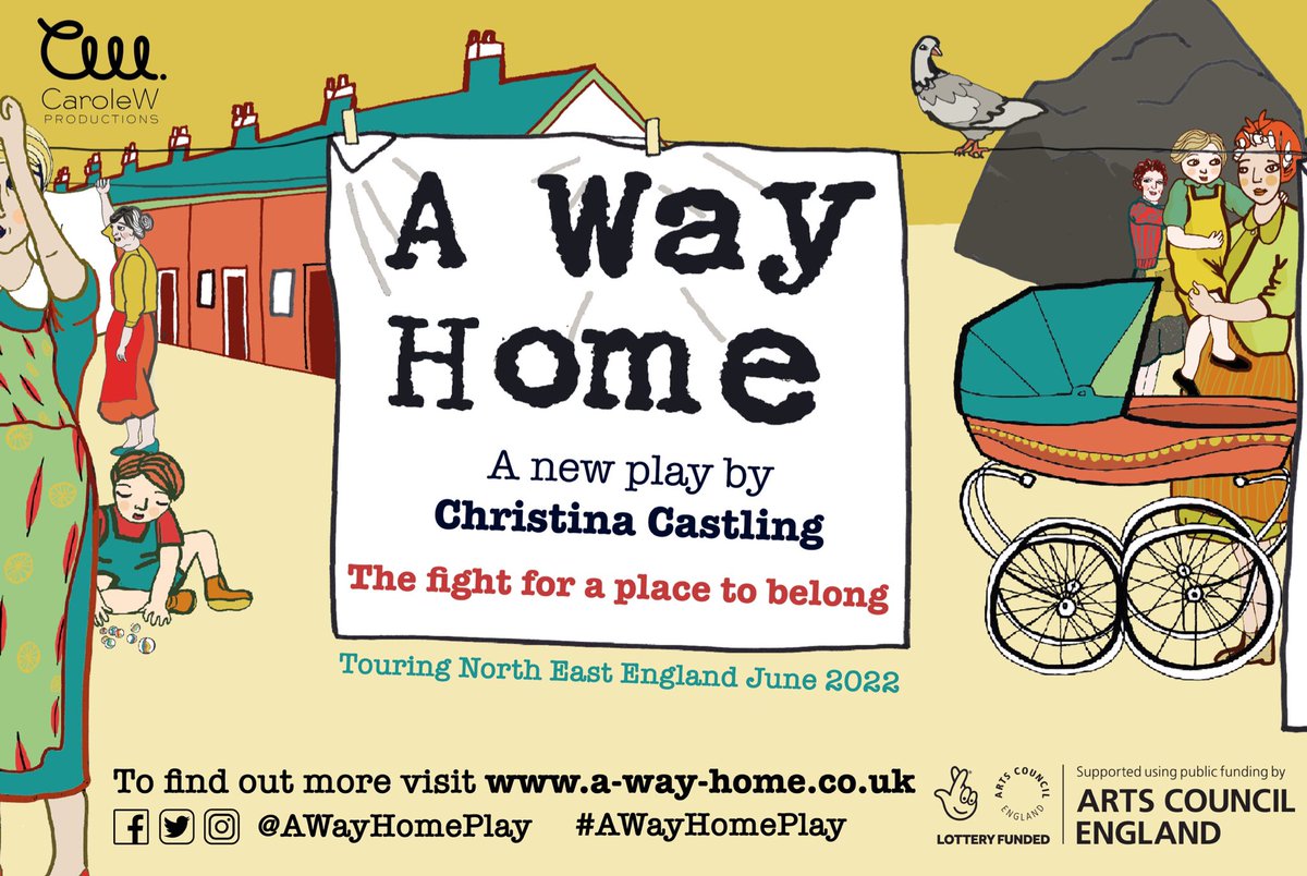 Our review of A Way Home from <a href="/CaroleW_Shows/">CaroleW Productions</a> brings the true story of Durham’s category ‘D’ villages to life

<a href="/AWayHomePlay/">AWayHomePlay</a> -The fight for a place to belong 
Wednesday 22 June <a href="/QueensHall/">Queen's Hall Arts, Hexham</a>, Hexham
Thursday 23 &amp; Friday 24 June, <a href="/LiveTheatre/">Live Theatre</a> Newcastle northeasttheatreguide.co.uk/2022/06/review…