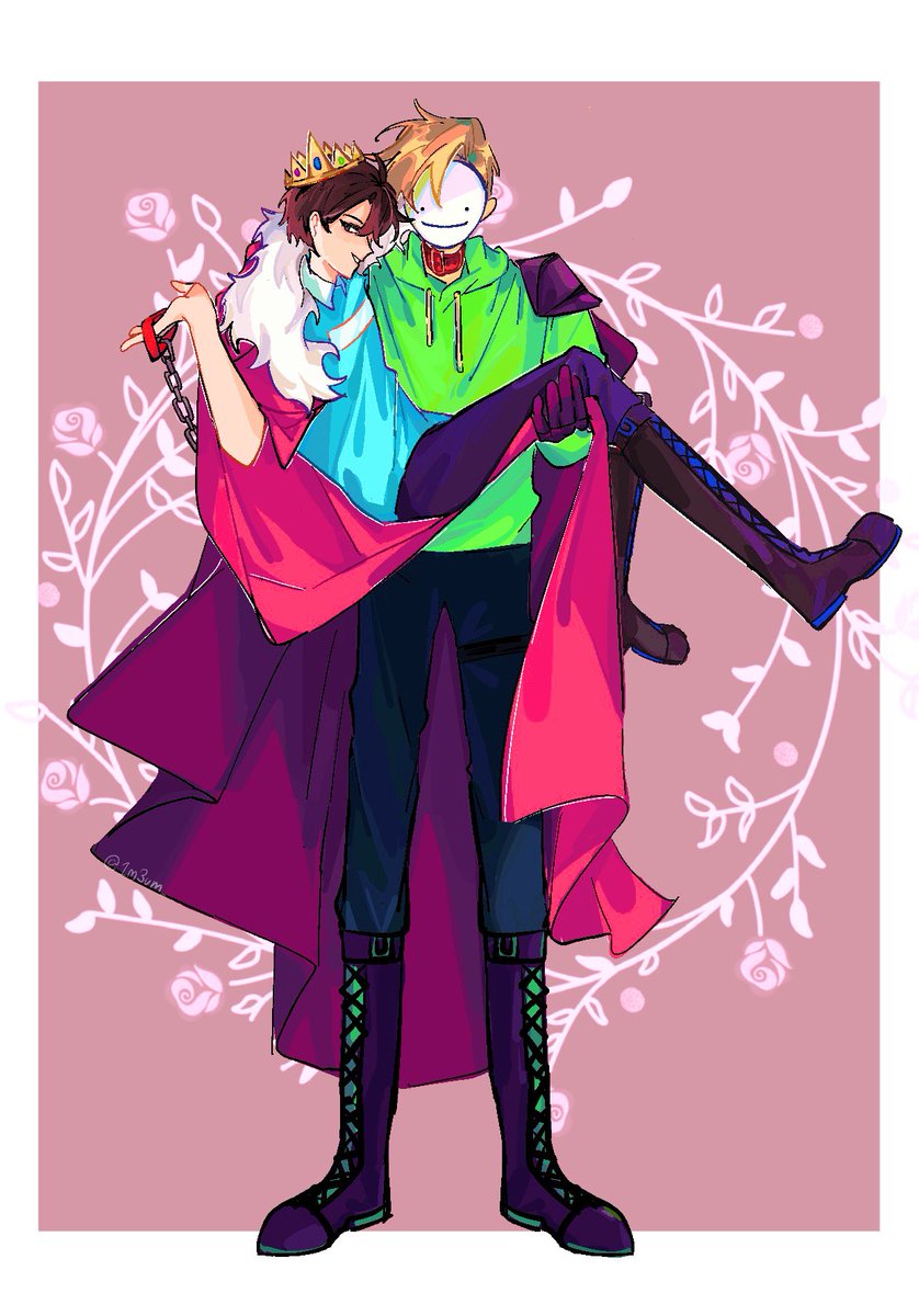 King and his knight

I modified some parts so I repost it

 #dreamnotfoundfanart