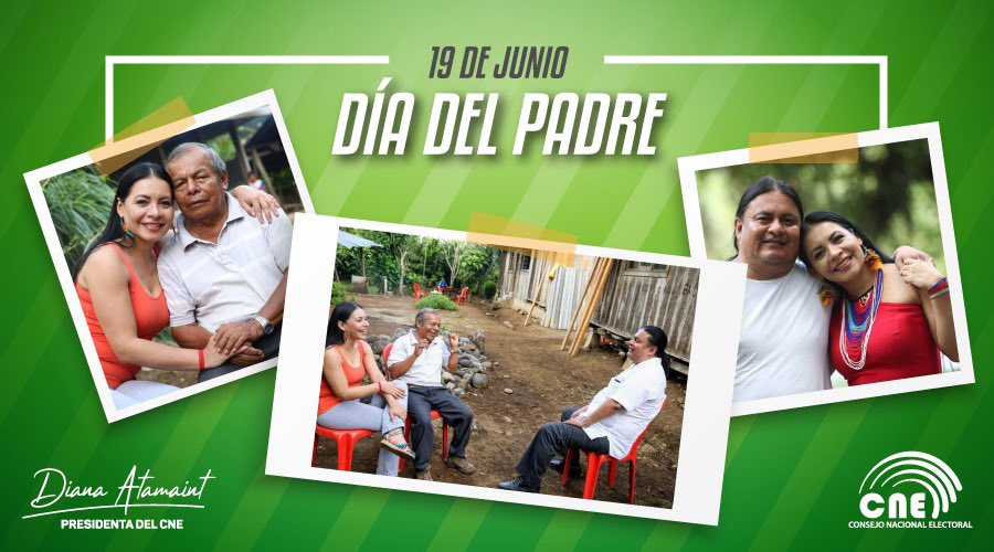 Un feliz #DíaDelPadre a quienes con el ejemplo imparten a sus hijos valores trascendentales para seguir construyendo una mejor sociedad, basada en el respeto, empatía y defensa de las causas justas. Mi saludo y abrazo especial para mi padre Bosco y mi hermano Kar.