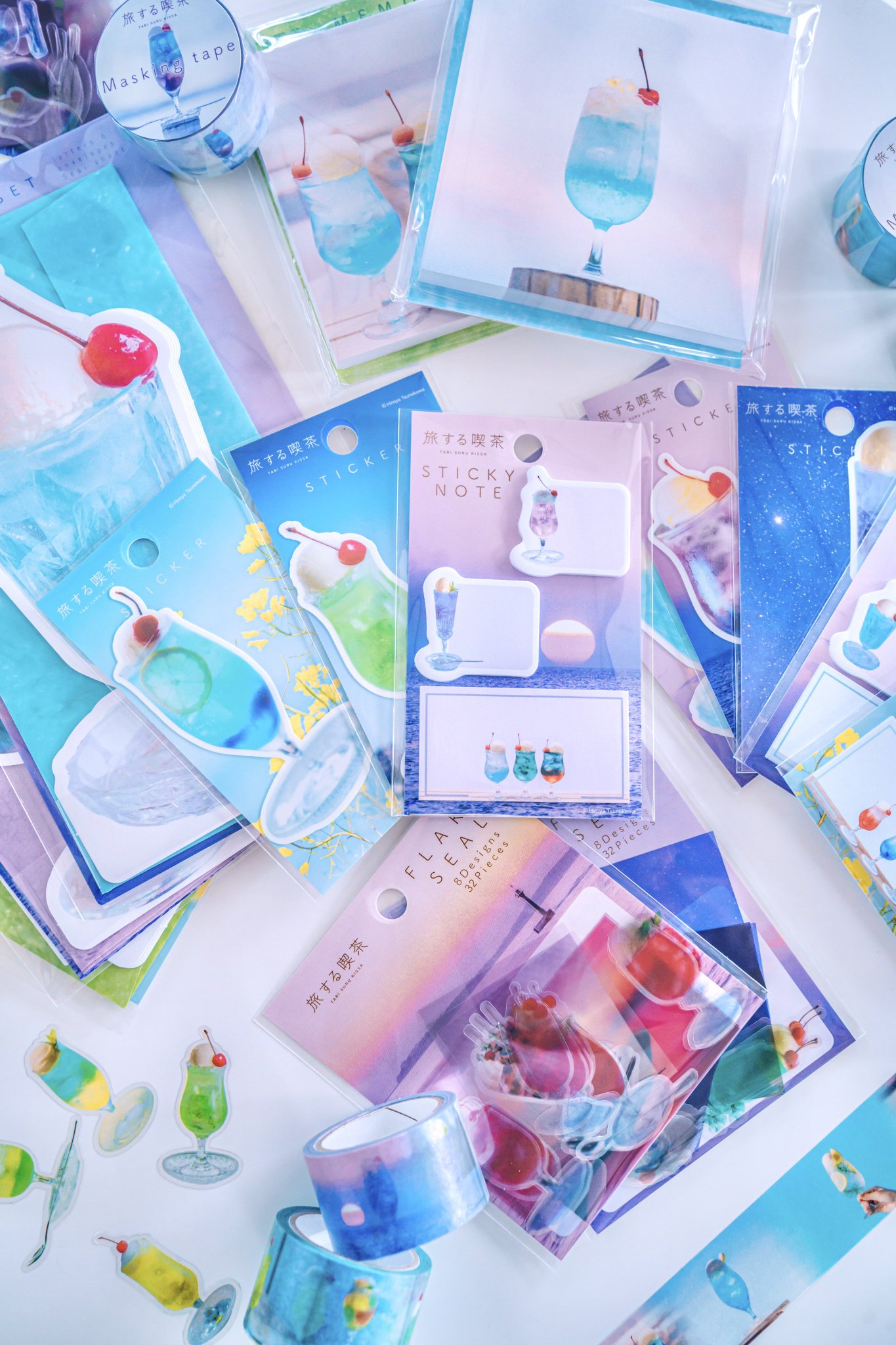 旅する喫茶 ☆ステーショナリーセット 格安，正規品 旅する喫茶 ステーショナリーセット