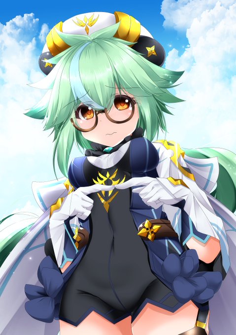 スクロースちゃんが何かをねだってるイラストでけた!! 