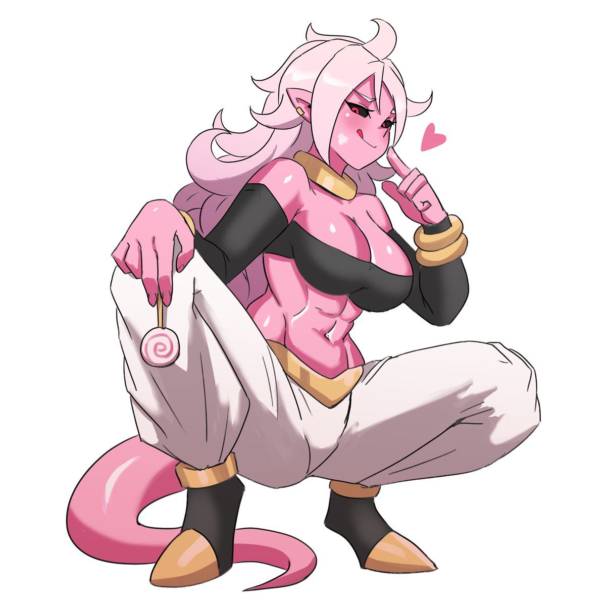 Faunasapien's tweet photo. @Raikissu Android 21 will always stand head and shoulders above the rest for me https://t.co/6656MPWAyE