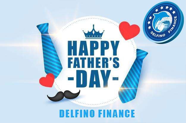 Hello Delfino community 

Delfino FINANCE  WISHING YOU HAPPY FATHER'S DAY 

2 GOD'S AVAILABLE ONE IS SKY 2ND IS OUR FATHER MOTHER SO LOVE YOUR FAMILY'S 

#FathersDay #Binance #cz_binance #Bitcoin #cryptocurrency #India #CryptoNews #indiacryto #CHT #DLF #CE