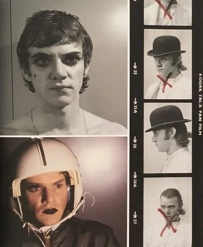 cinemascuro's tweet photo. A Clockwork Orange (1971) hat test 🎩 https://t.co/g7vhio5PYI