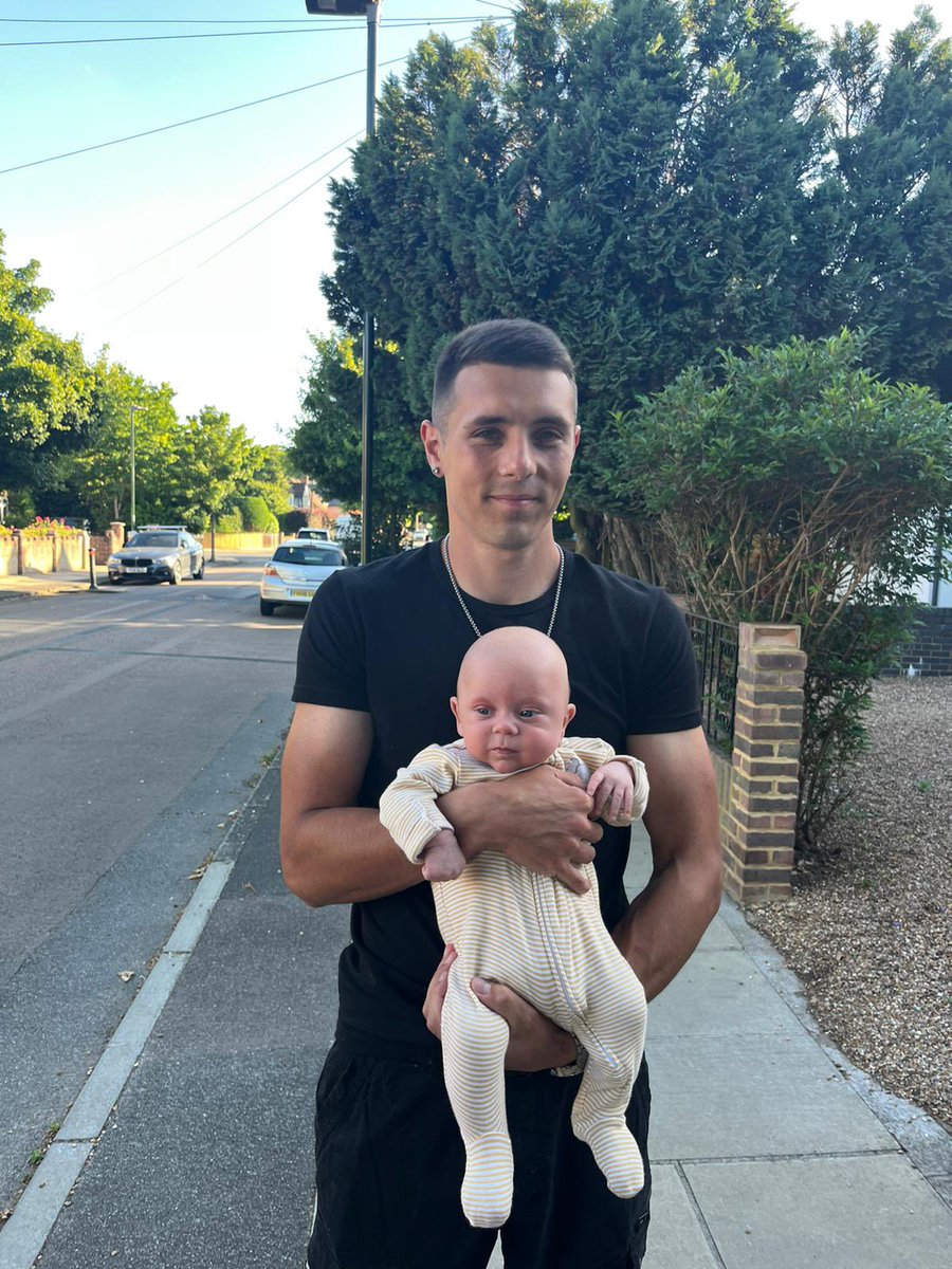 Happy 1st Father’s Day to the best daddy. Me &amp; dinks love you so much💙💙💙 <a href="/Boncaii_/">Boncaii</a>