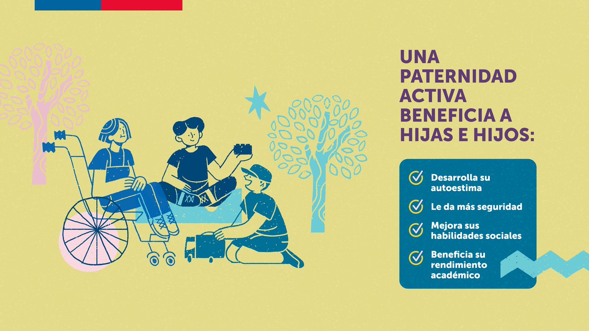 Porque cuando un padre está presente y disponible para sus hijas e hijos, se desarrollan de mejor manera 👇