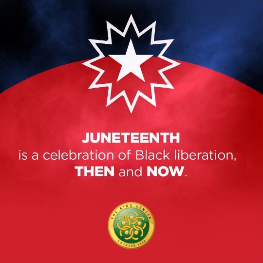 Building legacies.
Fostering hope.
Prioritizing freedom.
 
Let’s reflect, heal, celebrate and energize ourselves for the work ahead.

#juneteenth2022 #creatingthebelovedcommunity