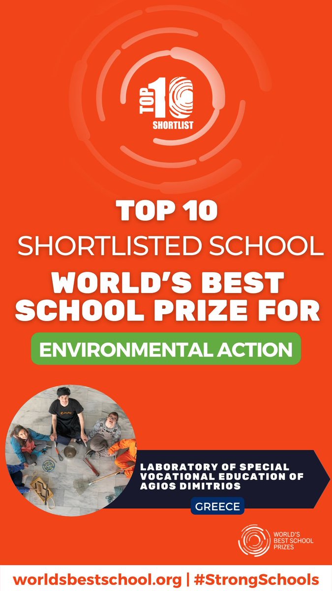 🇬🇷🏅❤️ 2 Greek Schools in the Top Ten Schools Globally by @BestSchoolPrize #Ilovedyslexia in #INNOVATION & #EEEKAgiosDimitriosin in #Environment,fighting4 SEN students #inclusion & #equity.ThankU @T4EduC! #3Dlexia4EnglishMethod #SOS4loveProject #MissionAGAPE #SDGs #3DlexiaCosmos