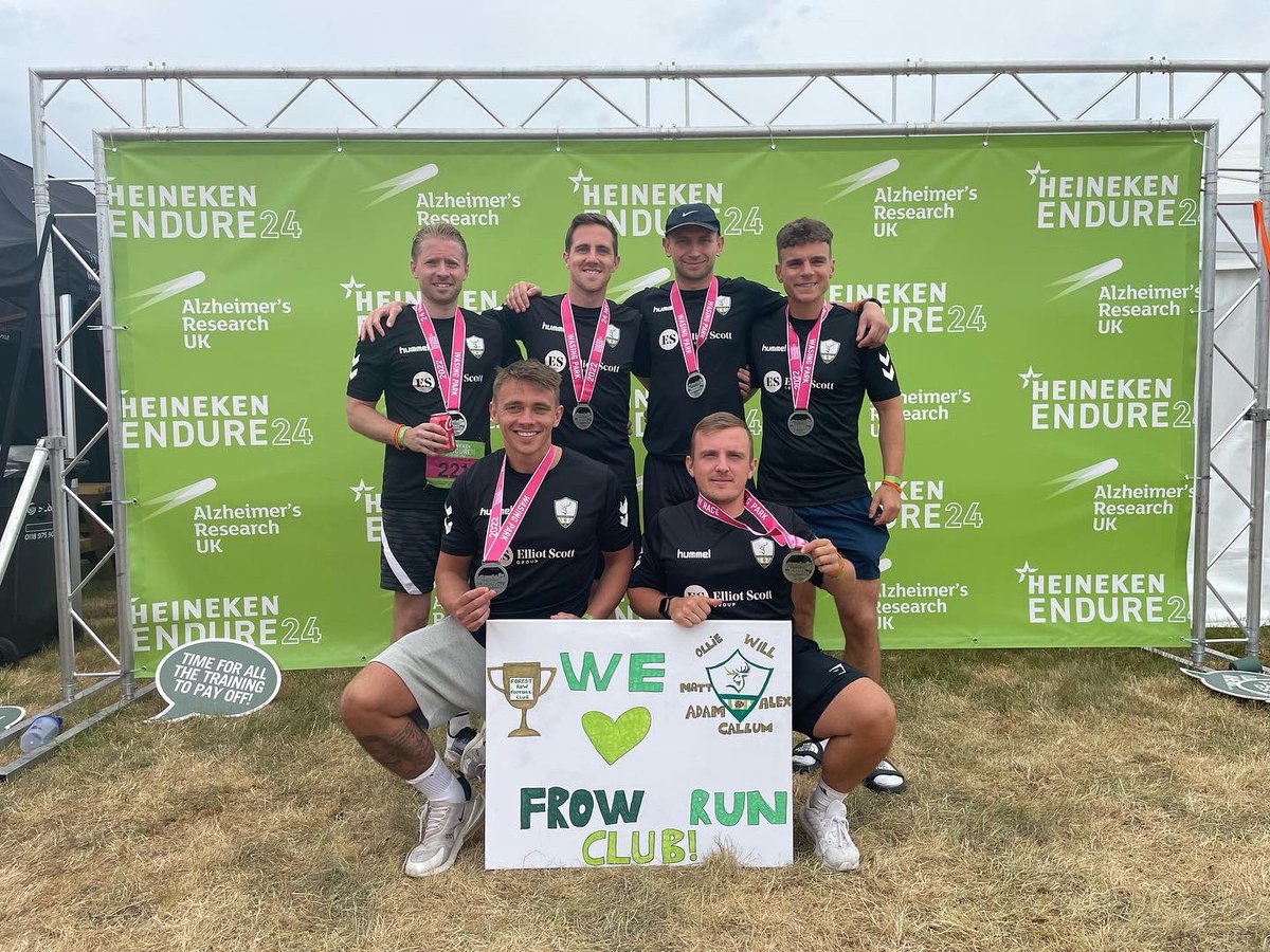 Forest Row FC (@frowfc) on Twitter photo It’s over! #Endure24
6 teammates ⚽️
24-hr relay 🕕
32 laps ✅
272km 🥵
29/802 teams 😱
We’ll never forget that. Team dug deep. Huge thanks to everyone’s support & donations for <a href="/AlzResearchUK/">Alzheimer's Research UK</a>. And there’s still time to support (link in bio) 👏🏻
Thank you 🙏 It’s over! #Endure24
6 teammates ⚽️
24-hr relay 🕕
32 laps ✅
272km 🥵
29/802 teams 😱
We’ll never forget that. Team dug deep. Huge thanks to everyone’s support & donations for <a href="/AlzResearchUK/">Alzheimer's Research UK</a>. And there’s still time to support (link in bio) 👏🏻
Thank you 🙏