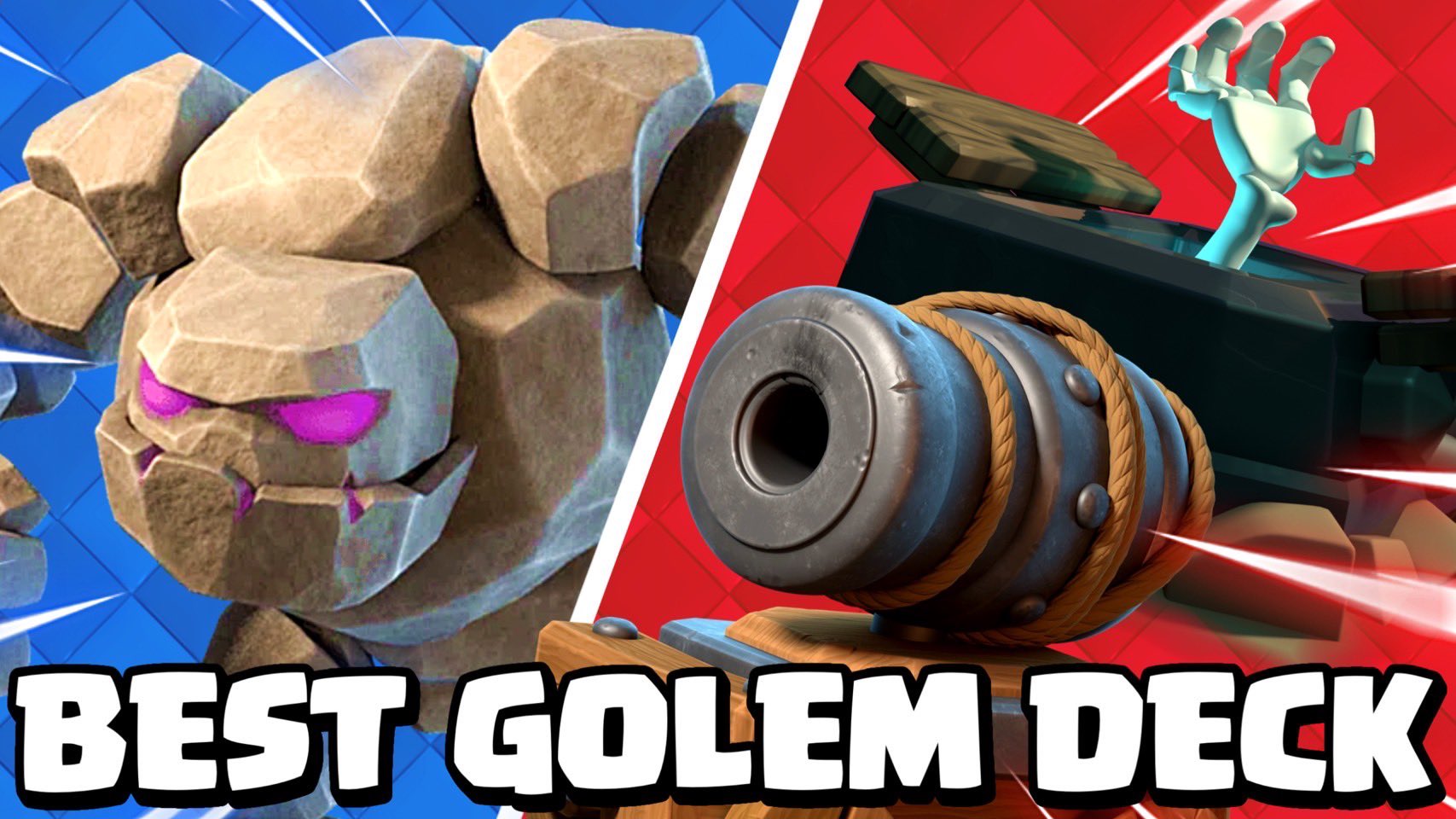 Starry on X: BEST GOLEM DECK / LADDER PUSH - Clash Royale    / X