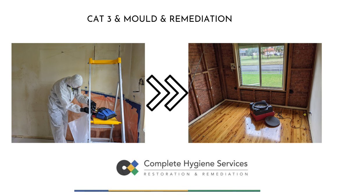 HygieneComplete's tweet photo. #HappyMonday hope you all had a great weekend. Team have been hard at work with strip outs, make-safes &amp; mould remediation. 

#ChooseCHS #IICRCCertifiedFirm #SydneyTrades #MouldRemediation #Mouldexperts #waterdamage #NSWFloods #SydneyStorms #SydneyFloods #smallbusiness #NSW https://t.co/rvLk5lBYat