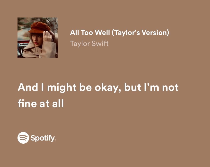 iteyoupone's tweet photo. all too well 
– taylor swift https://t.co/vxsv2sYOQT