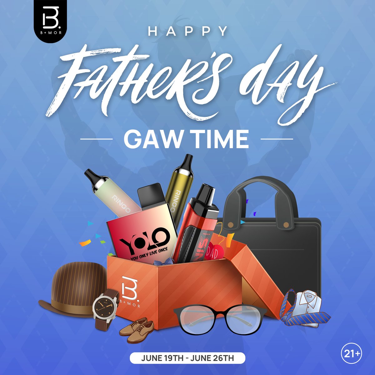 BMORVAPE's tweet photo. 🧔Happy Father's Day and we want to help you make it extra special!
BMOR prepared Father's Day Gift for you guys. There is no reason not to spoil your HERO on this Father's Day!❤️

🔵EASY RULES :
Check out our Facebook/Ins official account
.
.
#bmorvape #vape #vapefam #vapeon https://t.co/9SeIYwosXz