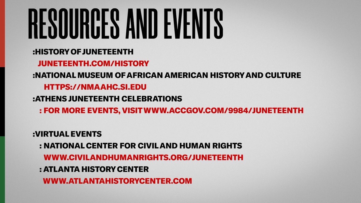 Today we celebrate Juneteenth, a day of freedom. We encourage our fans to join us in this celebration by taking a moment to learn more about this important moment in our history. Learn More: juneteenth.com/history