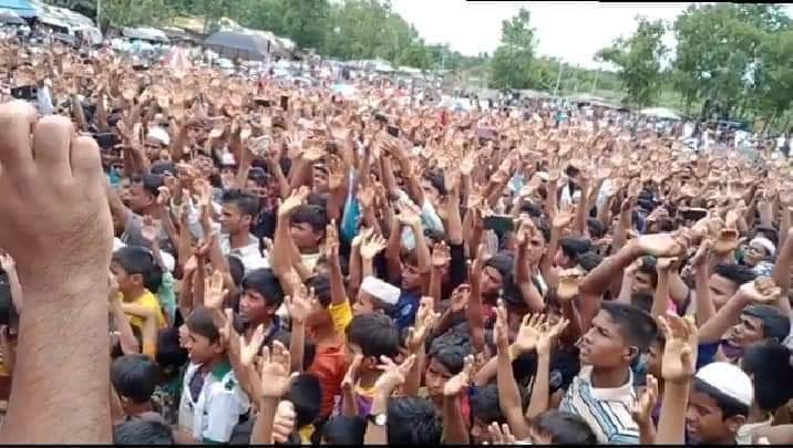 roabdumonaf's tweet photo. π’The voice of the #Rohingya People
''We want to go back our home, No more refugee life."
#goinghomecampaign https://t.co/LoCMv8nNzC
