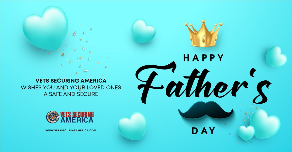 Vets Securing America wishes you and your loved ones a safe and secure Father’s Day!
#father #dad #papa #happyfathersday2022 #daddy #fathersday #fathersday2022 #daddysday #family #fatherandson #fatherson #fatherdaughter  #fathers #fatherday #besterpapa #TLTfathersday