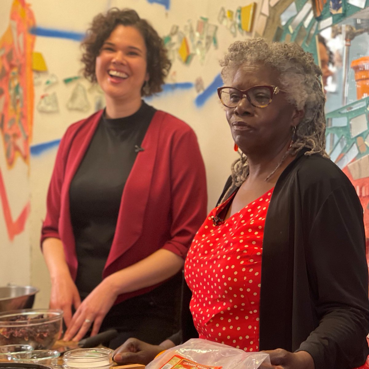SCFChildren's tweet image. Juneteenth is a time for festive foods. Valerie talks Juneteenth with WHYY's Kae Lani Palmisano. Red foods, like BBQ, strawberry shortcake and sorrel--the Caribbean hibiscus drink--feature prominently. Check out the piece &amp;amp; Valerie's recipe on @whyy whyy.org/episodes/celeb…