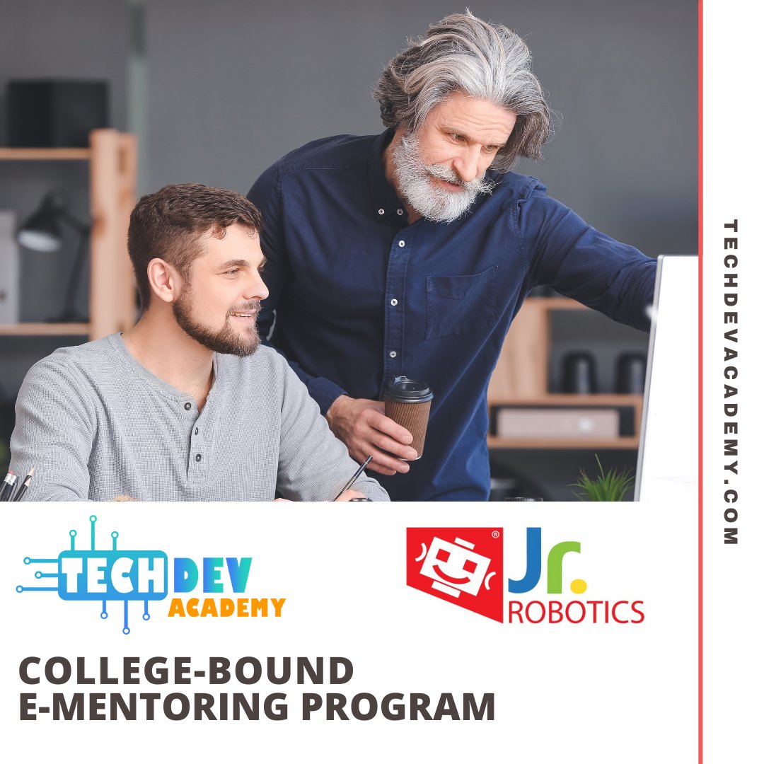 TechDev Academy (@techdevacademy1) on Twitter photo <a href="/techdevacademy1/">TechDev Academy</a> & <a href="/Jr_robotics/">Jr.Robotics</a>
e-Mentoring Program in SILICON VALLEY with the academicians of the STANFORD UNIVERSITY?
For more: bit.ly/36gjfxN
See Program Syllabus bit.ly/3xuFtqW
Discount Code: techdevspecial$50
#EMentoring #mentoring #mentorship <a href="/techdevacademy1/">TechDev Academy</a> & <a href="/Jr_robotics/">Jr.Robotics</a>
e-Mentoring Program in SILICON VALLEY with the academicians of the STANFORD UNIVERSITY?
For more: bit.ly/36gjfxN
See Program Syllabus bit.ly/3xuFtqW
Discount Code: techdevspecial$50
#EMentoring #mentoring #mentorship
