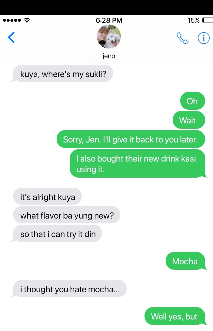 gaesuh's tweet photo. #jaedo | #dojae 
some tweets filo au

(1/3) https://t.co/DJSRHcd4SP