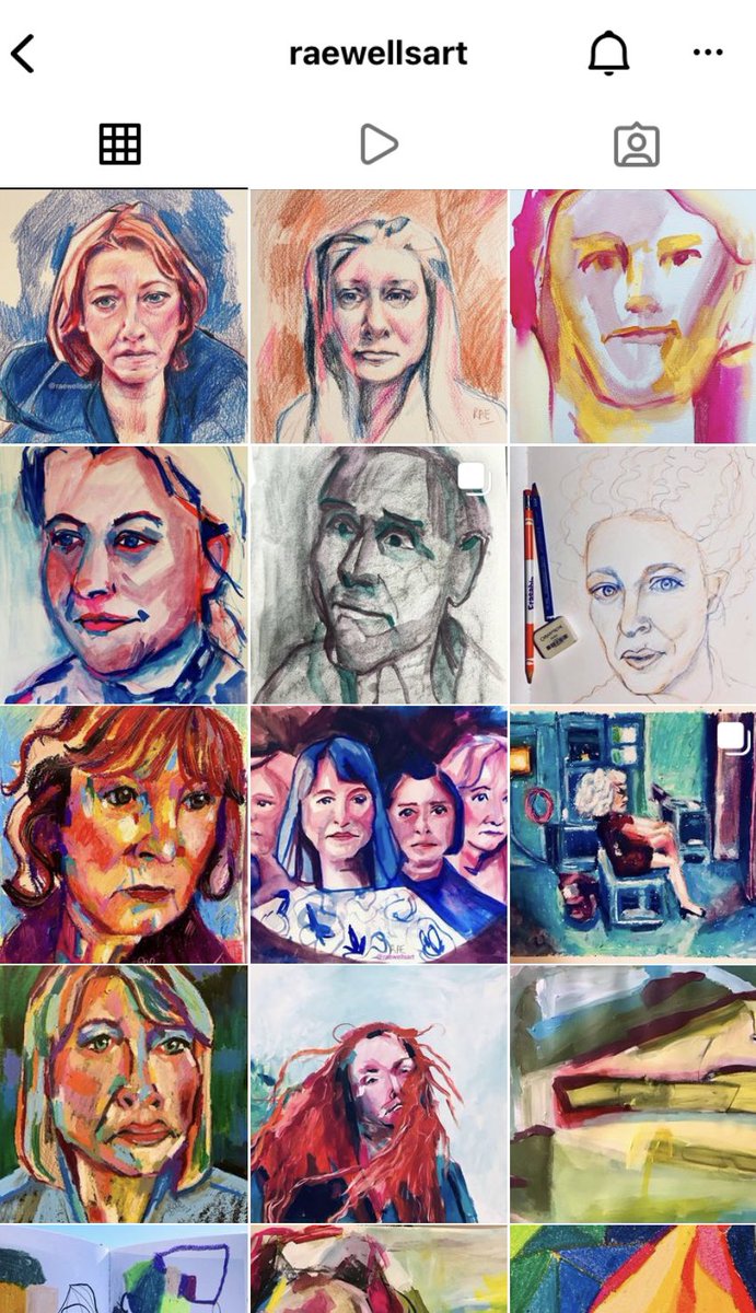 Check out my latest art works @raewellsart on Instagram 👏🎨