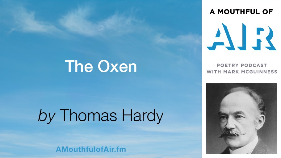 ‘“Unhope” is not just the loss of hope –  it's the opposite of hope. Hardy has created a new word to underline the obliteration of hope.’

Hear Mark read and discuss ‘The Oxen‘: lttr.ai/xWCu

#ACEsupported #poetry #thomashardy #christmaspoetry #christmaspoems
