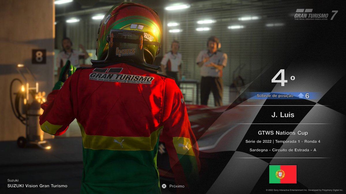 Good week and strong performance P4 Nations
🥈Manufacturer
#GT7
<a href="/thegranturismo/">Gran Turismo</a> 
#Portugal
#NISSAN