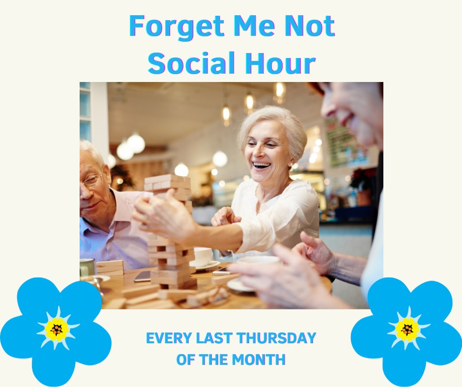 DFThreeParishes's tweet image. Join us for the new Forget me not Social Hour on last Thursday of the month from 10-11am @merchistounhall #socialinteraction #CoffeeMorning #dementiafriendly #disabilities #CarerSupport #horndean
